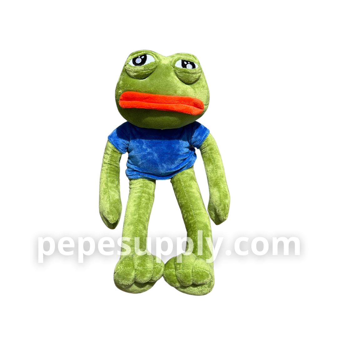 Pepe Plush - The Ultimate Sad Frog Toy Doll (17.7 Inch, Ultra Soft ...