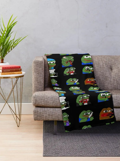 Pepe Throw Blanket